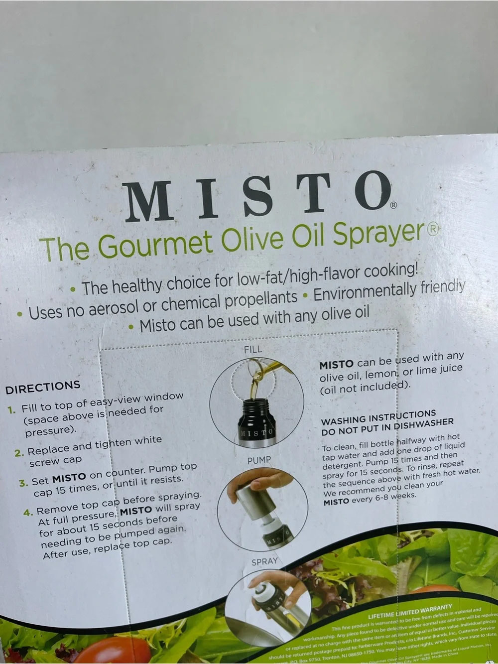 Misto Gourmet Aluminum Olive Oil Sprayer Set of 2